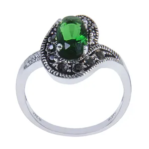   انگشتر نقره زنانه بازرگاني ميلادي  کد AW_090