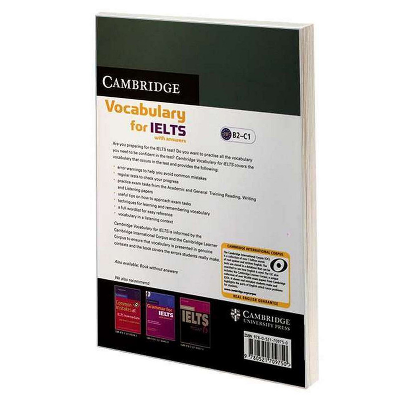 کتاب Vocabulary for IELTS اثر Pauline Cullen انتشارات Cambridge کتاب Vocabulary for IELTS اثر Pauline Cullen انتشارات Cambridge
