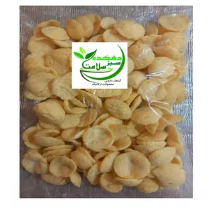 پفک حجیم شده بلغور ذرت و سیب زمینی با طعم پیاز و جعفری - 100 گرم