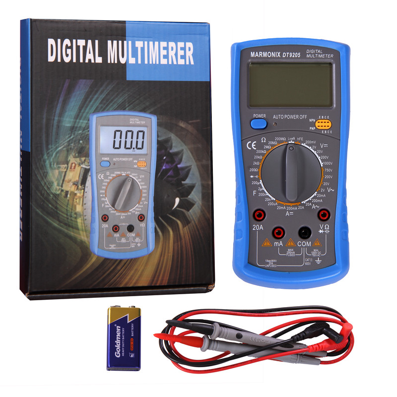مولتی متر دیجیتال مارمونیکس مدل DT9205