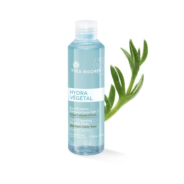 آب پاک کننده ایو روشه سری Hydra Vegetal مدل Micellar 2 In 1 حجم 200 میلی لیتر