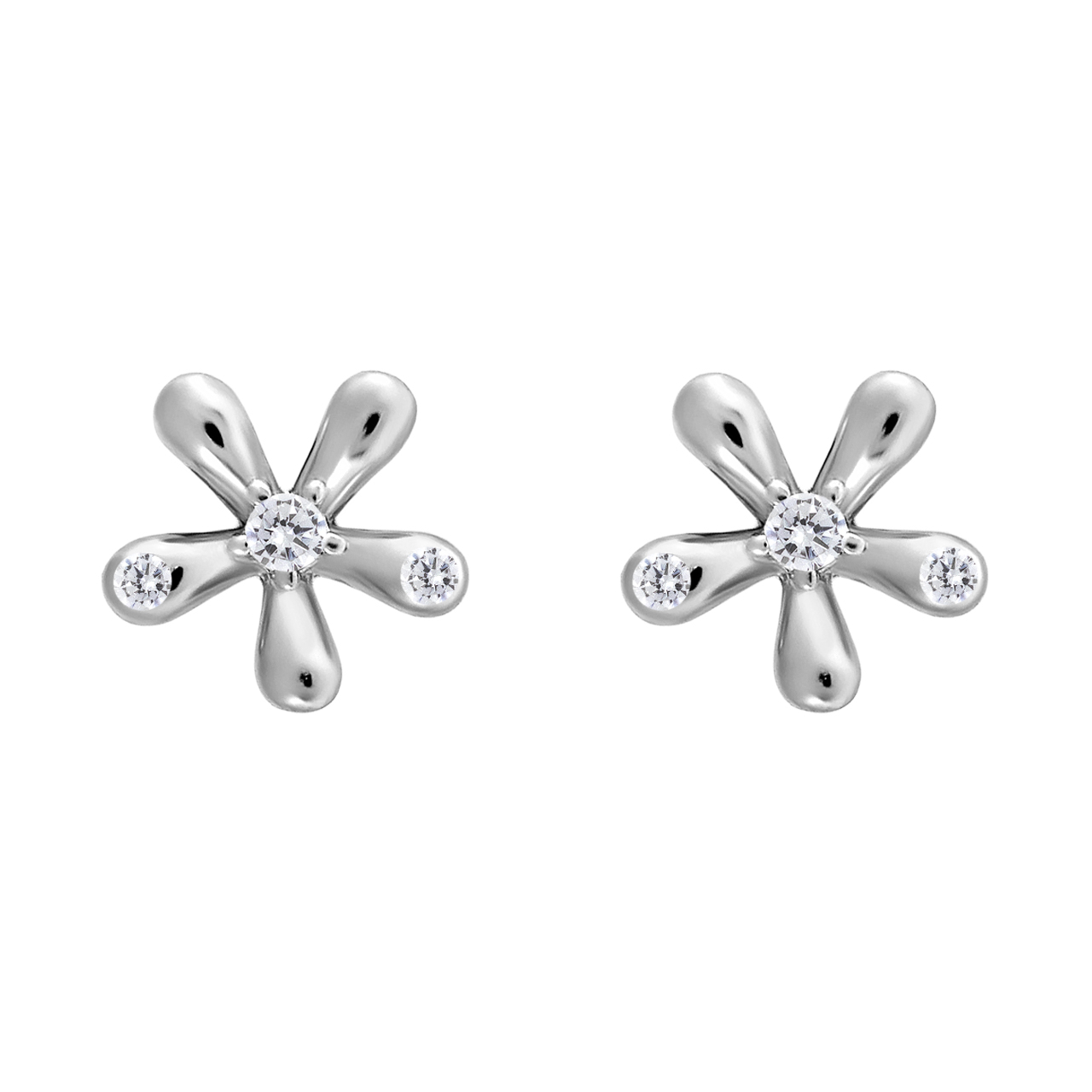 گوشواره نقره زنانه اقلیمه کد EN440