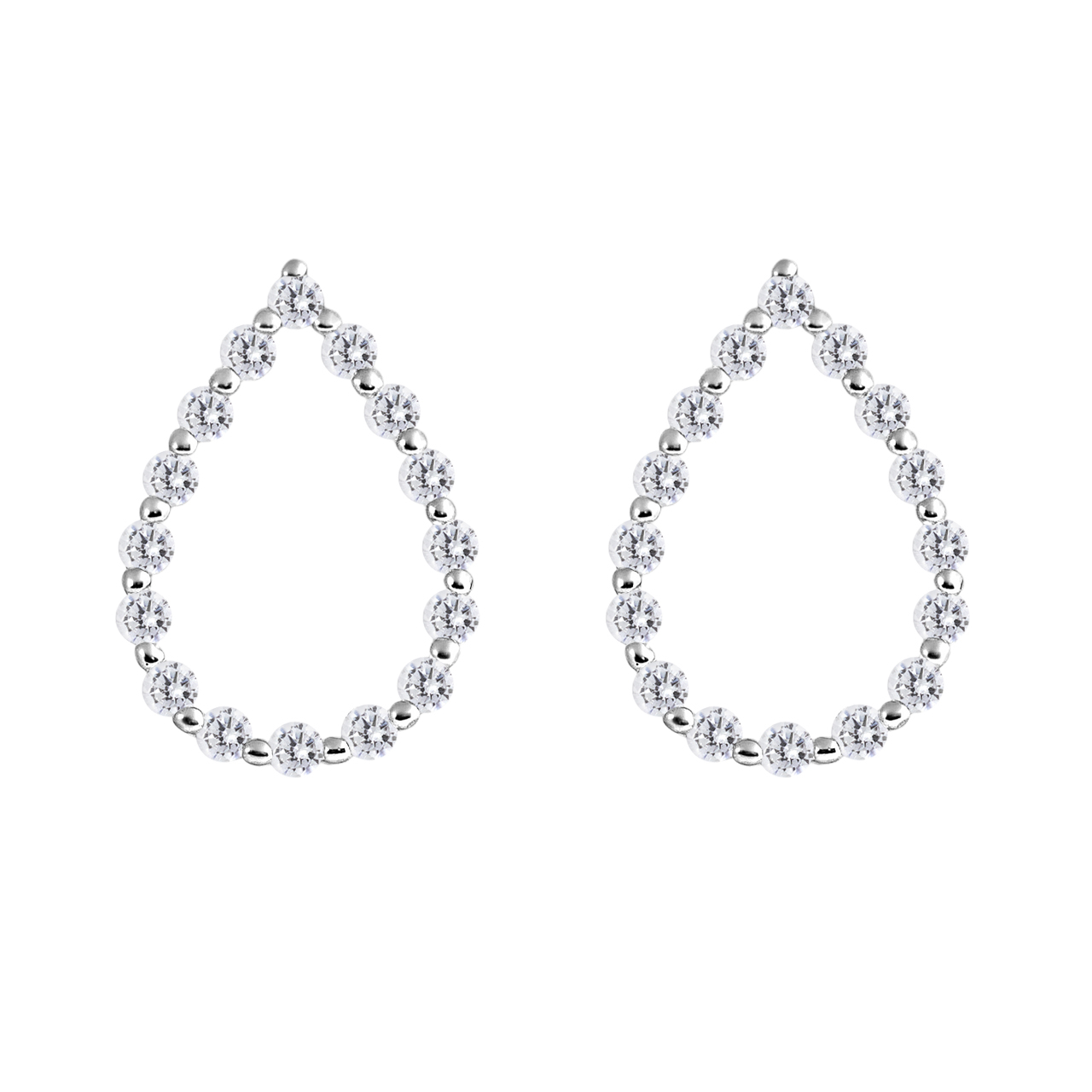 گوشواره نقره زنانه اقلیمه کد EN441