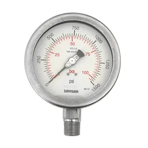 فشارسنج صنعتی سنگان مدل PG18-1500psi