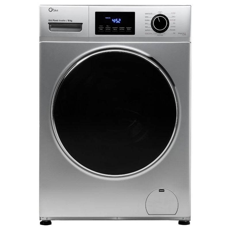 ماشین لباسشویی جی پلاس مدل J8470S ظرفیت 8 کیلوگرم