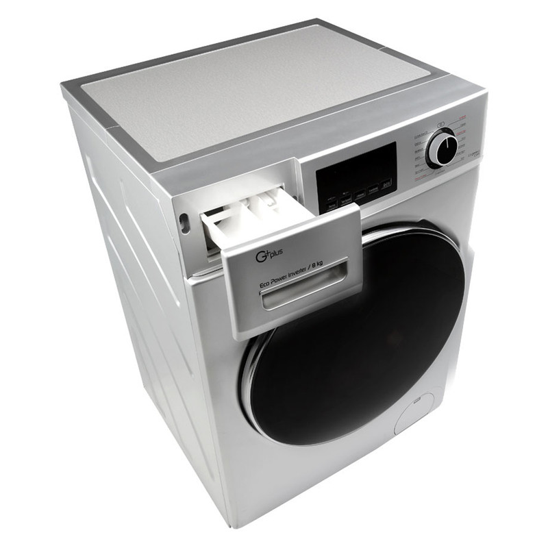 ماشین لباسشویی جی پلاس مدل J8470S ظرفیت 8 کیلوگرم