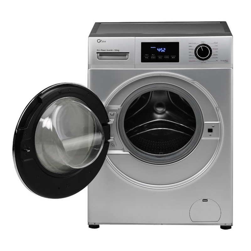 ماشین لباسشویی جی پلاس مدل J8470S ظرفیت 8 کیلوگرم