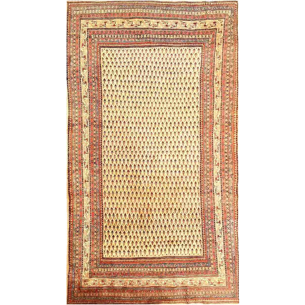 فرش دستبافت رنگ شده شش و نیم متری مدل SRV-6G1