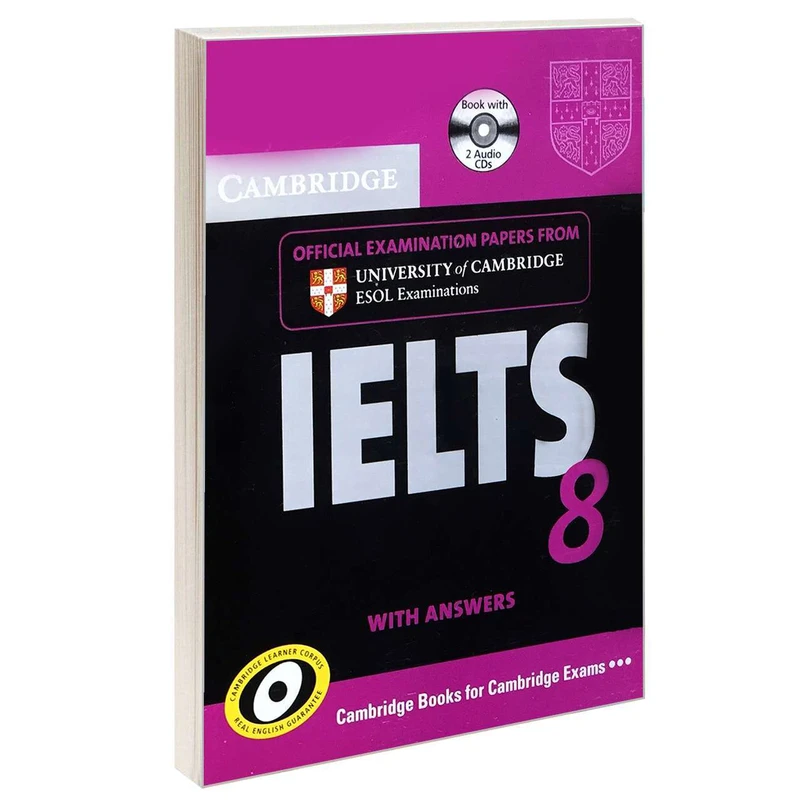 کتاب IELTS 8 اثر جمعی از نویسندگان انتشارات Cambridge