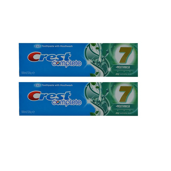 خمیر دندان کرست مدل Mounth Wash حجم 100 میلی لیتر مجموعه 2 عددی