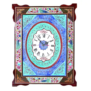 ساعت دیواری مدل گل و پرنده کد M1002