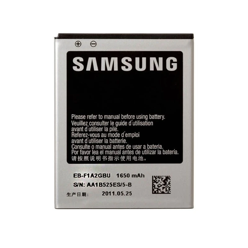 باتری موبایل مدل EB-F1A2GBU ظرفیت 1650 میلی آمپر ساعت مناسب برای گوشی موبایل سامسونگ Galaxy S2