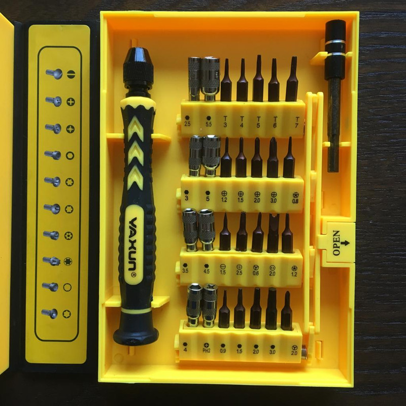 مجموعه 38 عددی سری پیچ گوشتی یاکسون مدل YX-6028