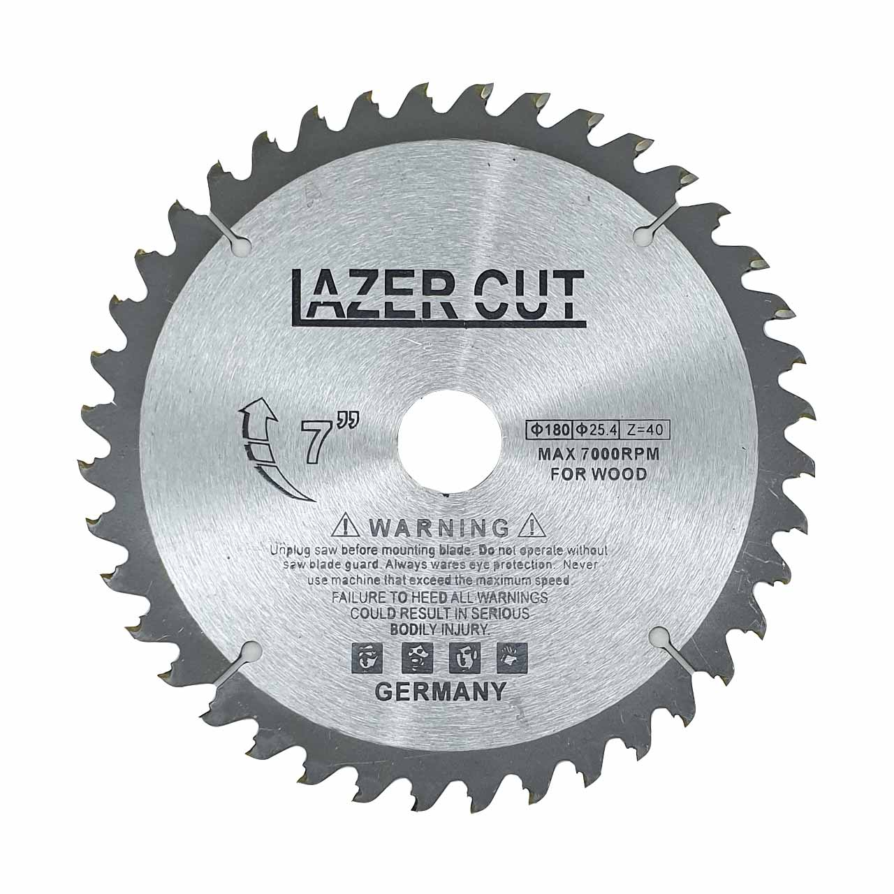 تیغ اره دیسکی چوب لیزر کات مدل A-1007