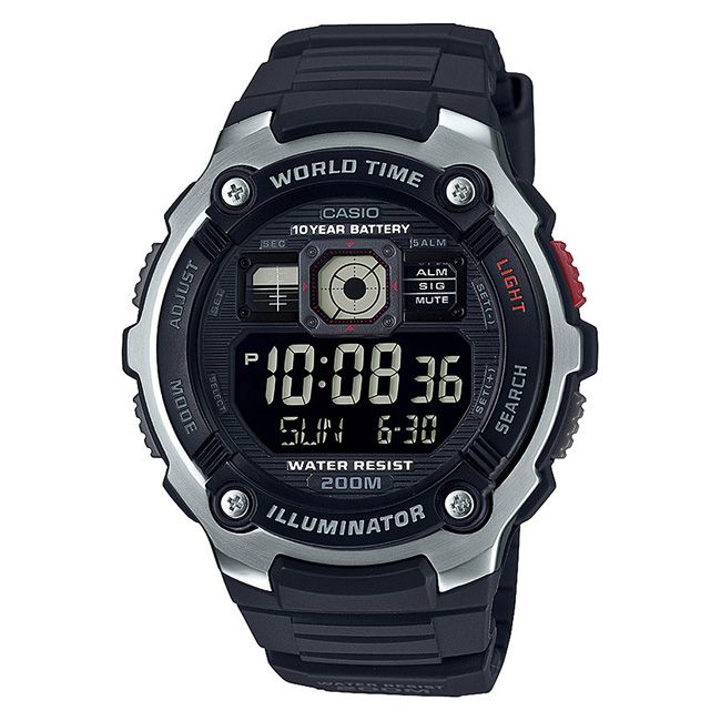 ساعت مچی دیجیتال مردانه کاسیو مدل AE-2000W-1B