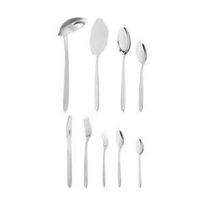 سرویس قاشق و چنگال 39 پارچه ناب استیل مدل A201