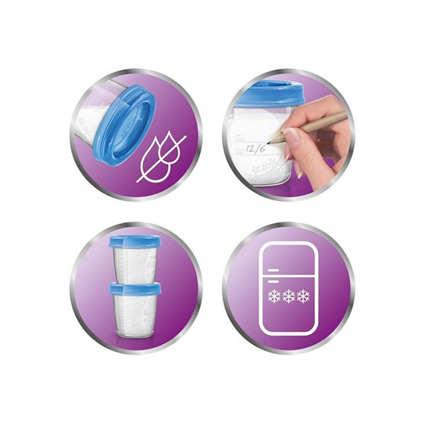 ظرف نگهدارنده شیر اونت مدل SCF618 بسته 10 عددی