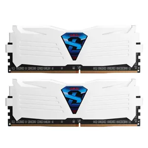 رم دسکتاپ DDR4 دو کاناله 3000 مگاهرتز CL15 گیل مدل Super Luce سری سفید ظرفیت 16 گیگابایت
