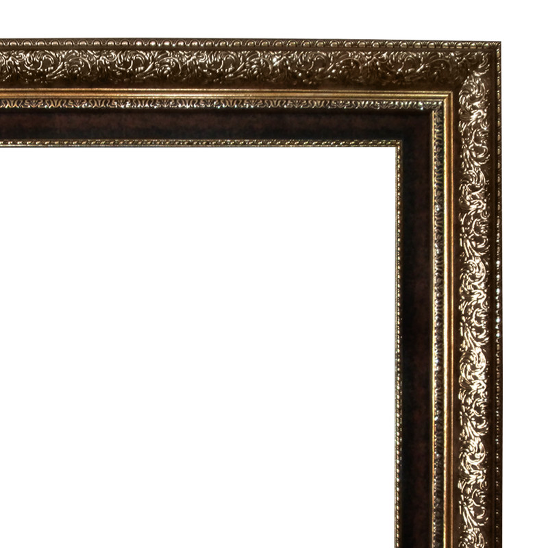 تابلو فرش ماشینی نقش نگار رضوی طرح خانه روستایی کد 1609A