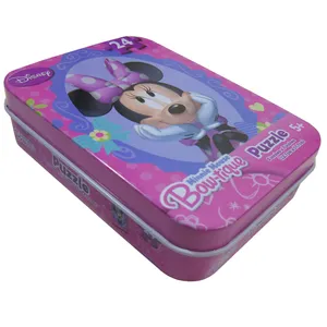 جعبه هدیه فلزی مدل Minnie Mouse کد 001