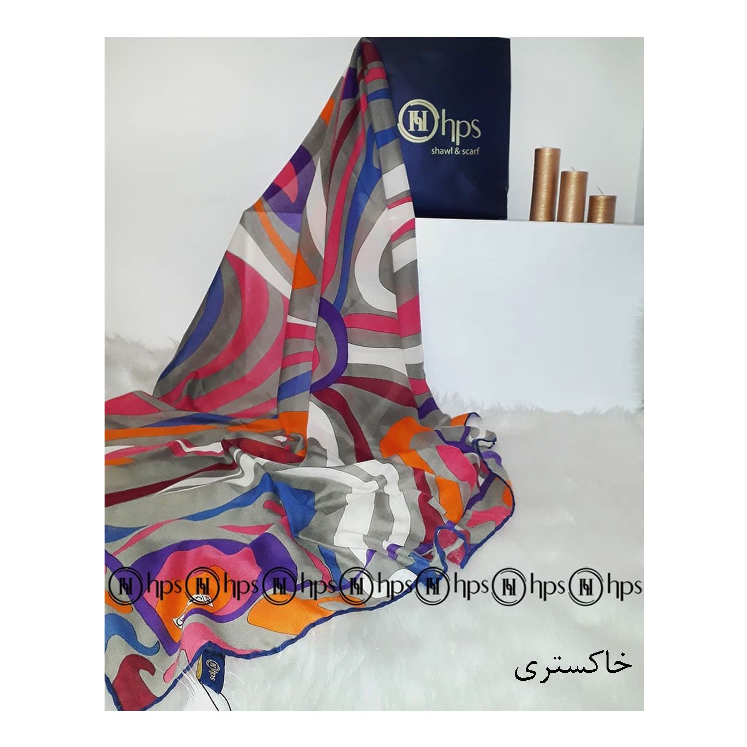 روسری زنانه اچ پی اس کد KRN-029 -  - 5