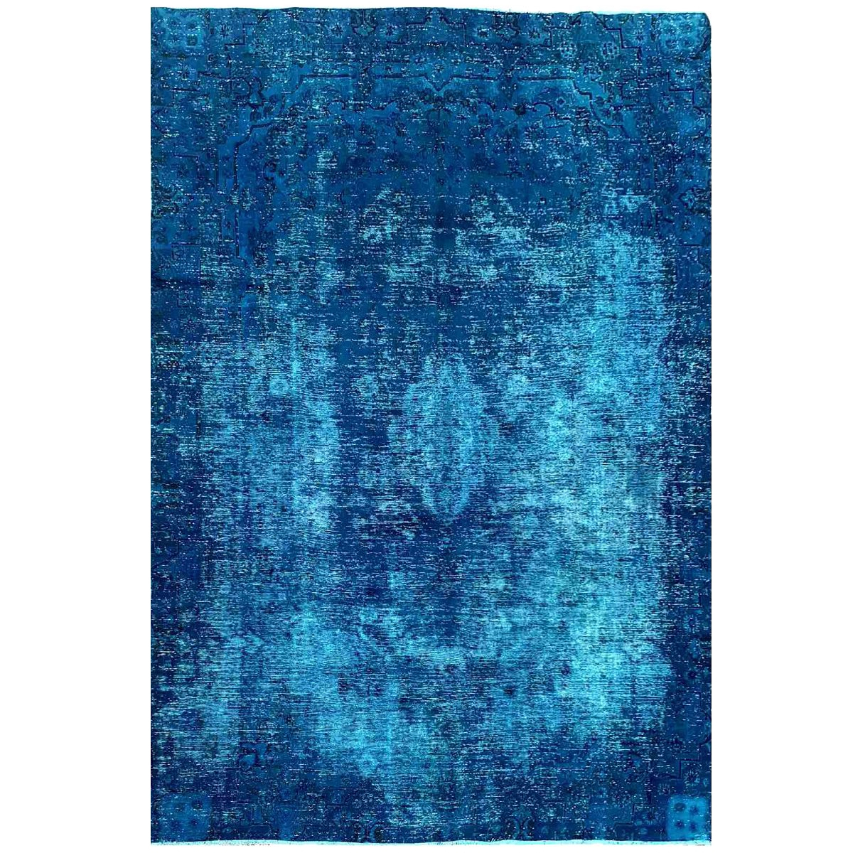 فرش دستباف رنگ شده  یازده متری مدل SRV-11B1