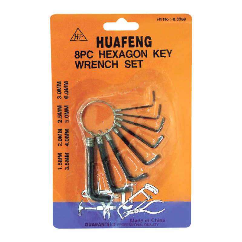 مجموعه 8 عددی آچار آلن هوافنگ مدل NO-03338