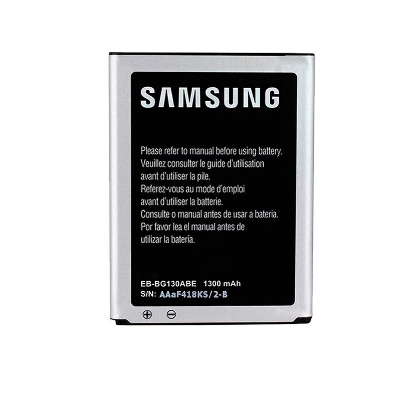 باتری موبایل مدل EB-BG130ABE ظرفیت 1300میلی آمپر ساعت مناسب برای گوشی موبایل سامسونگ Galaxy Young 2