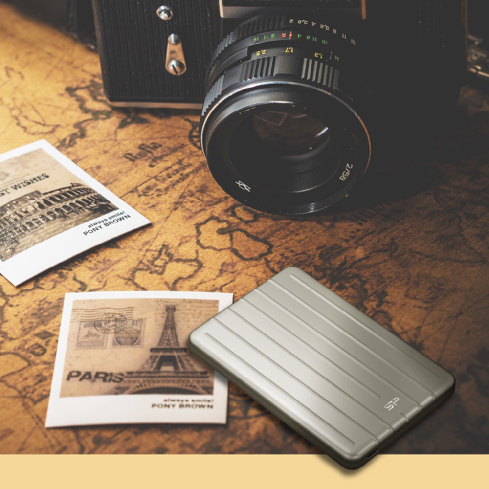 اس اس دی اکسترنال سیلیکون پاور مدل Bolt B75 ظرفیت 256 گیگابایت