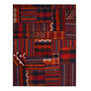 کلاژ گلیم دستبافت سه و نیم متری مدل M40 کد 173