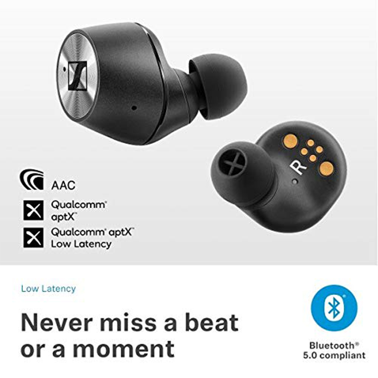 هدفون بی سیم سنهایزر مدل MOMENTUM True Wireless 