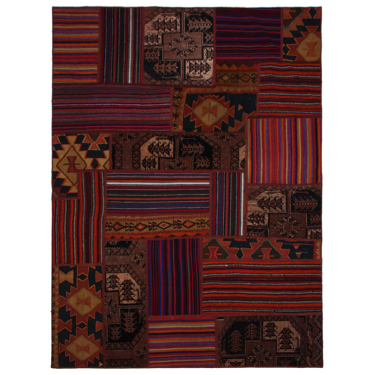 کلاژ گلیم دستبافت سه و نیم متری مدل M40 کد 175