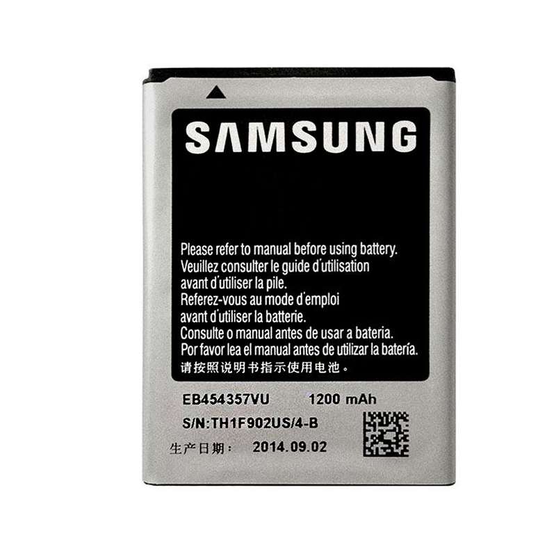 باتری موبایل مدل EB454357VU ظرفیت 1200 میلی آمپر ساعت مناسب برای گوشی موبایل سامسونگ Galaxy Y S5360 باتری موبایل مدل EB454357VU ظرفیت 1200 میلی آمپر ساعت مناسب برای گوشی موبایل سامسونگ Galaxy Y S5360