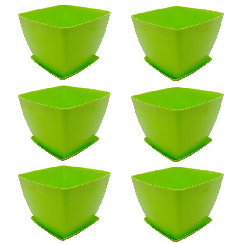 گلدان کد 114 بسته 6 عددی گلدان کد 114 بسته 6 عددی