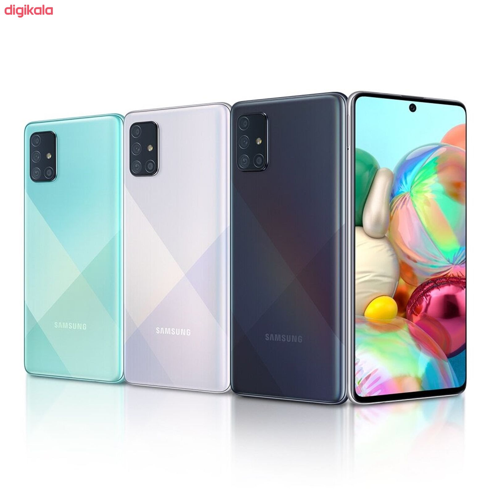 گوشی موبایل سامسونگ مدل Galaxy A71 SM-A715F/DS دو سیم‌کارت ظرفیت 128 گیگابایت همراه با رم 6 گیگابایت