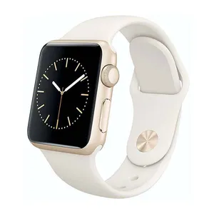  ساعت هوشمند اپل واچ سری 1 مدل 38mm Gold Aluminum Case with Antique White Sport Band 