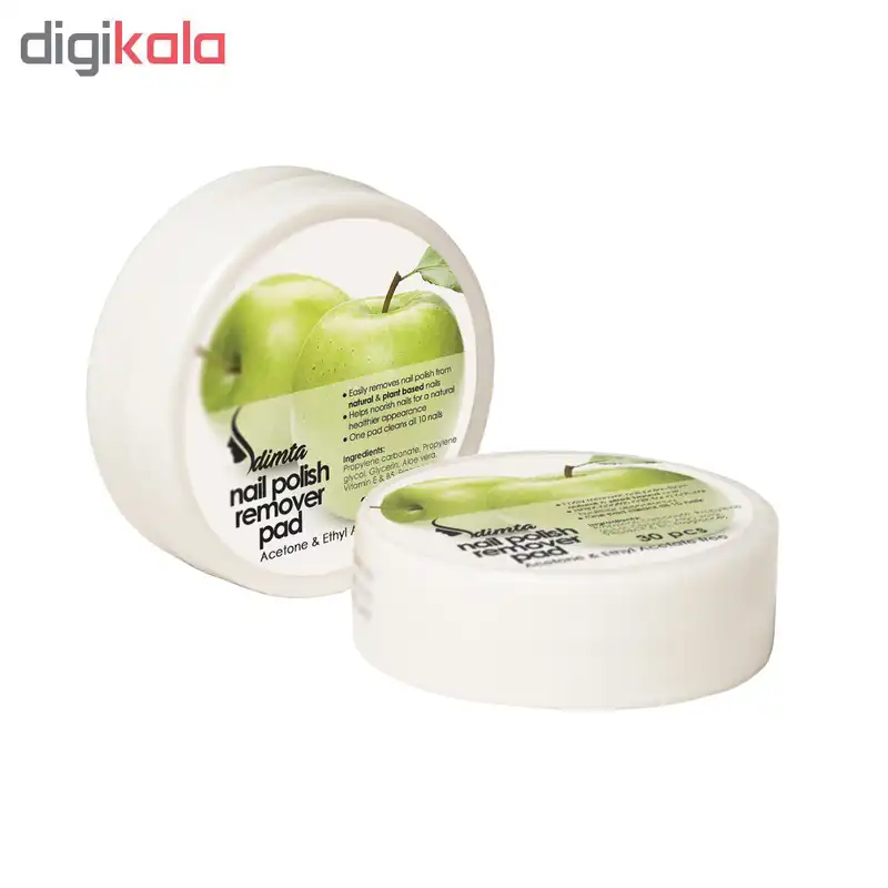 پد لاک پاک کن دیمتا مدل D109 بسته 30 عددی