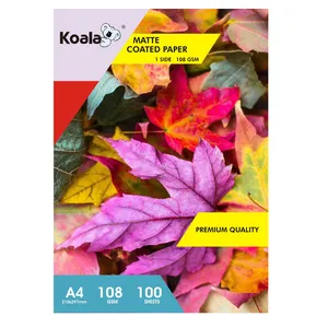 کاغذ  مات کوالا مدل K108 سایز A4 بسته 100 عددی