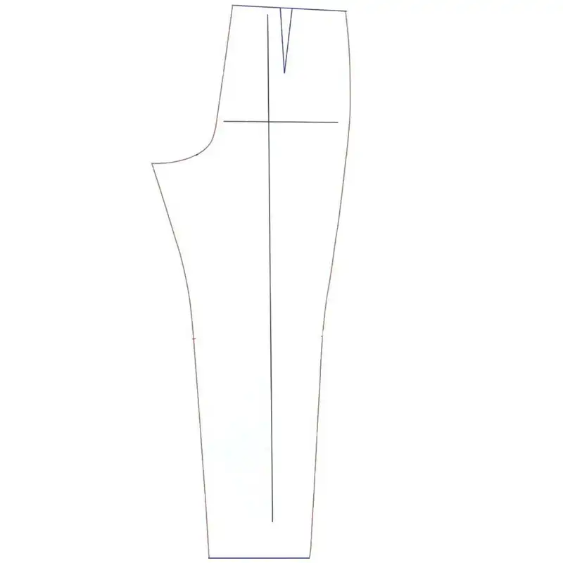 الگو خیاطی شلوار زنانه متد ترک سایز 48