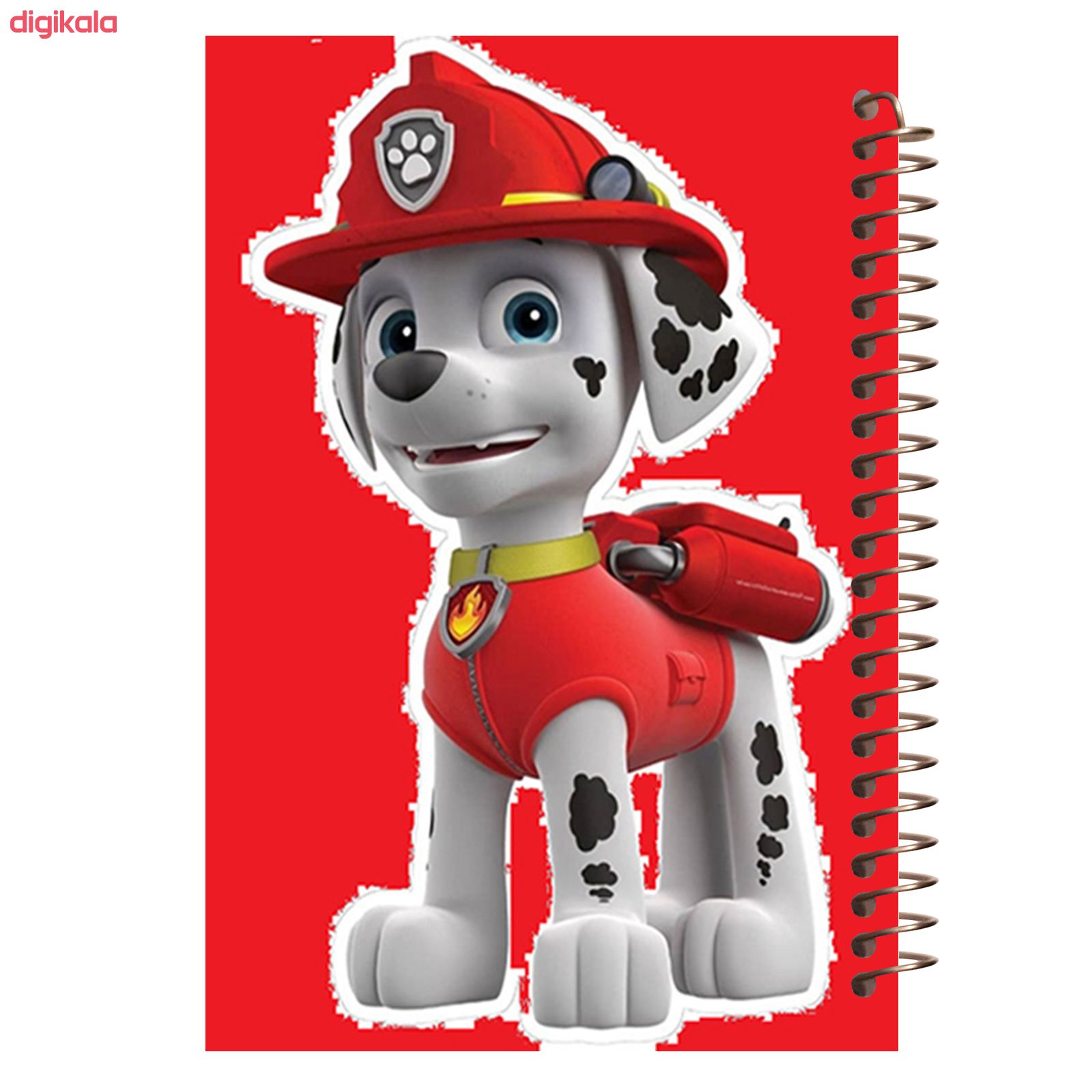 دفتر نقاشی مشایخ طرح سگ های نگهبان مدل مارشال کد 1018
