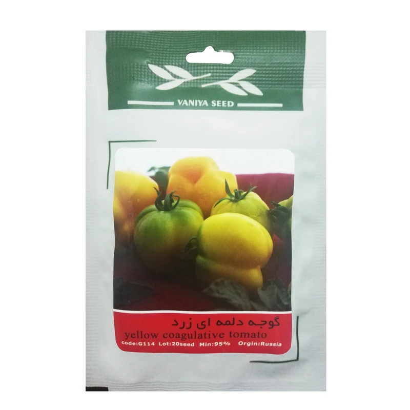 بذر گوجه دلمه ای زرد وانیا سید مدل G114