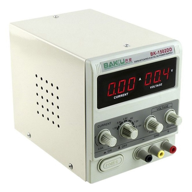 منبع تغذیه 15 ولت 2 آمپر باکو مدل BK-1502DD