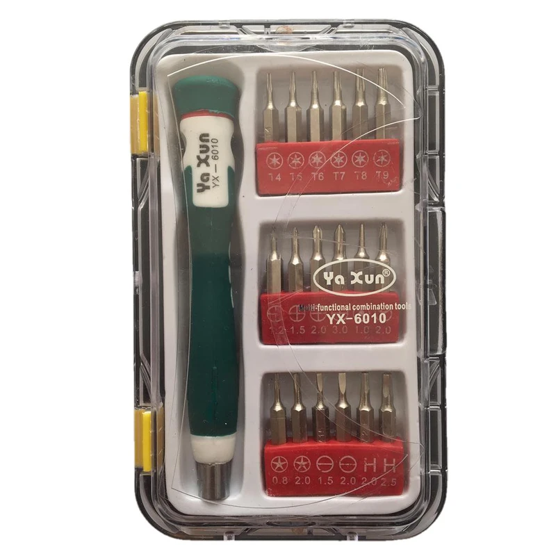 مجموعه 19 عددی سری پیچ گوشتی یاکسون مدل YX-6010