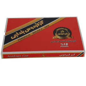 گز لقمه 18 درصد مغز پسته فردوس -400 گرم
