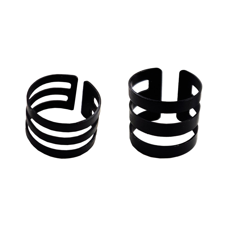 انگشتر زنانه طرح xo کد R0508 مجموعه 5 عددی