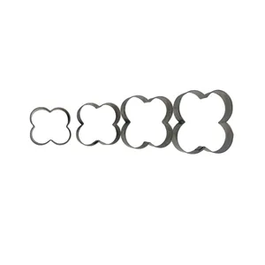 کاتر شیرینی پزی مدل Flowers مجموعه 4 عددی