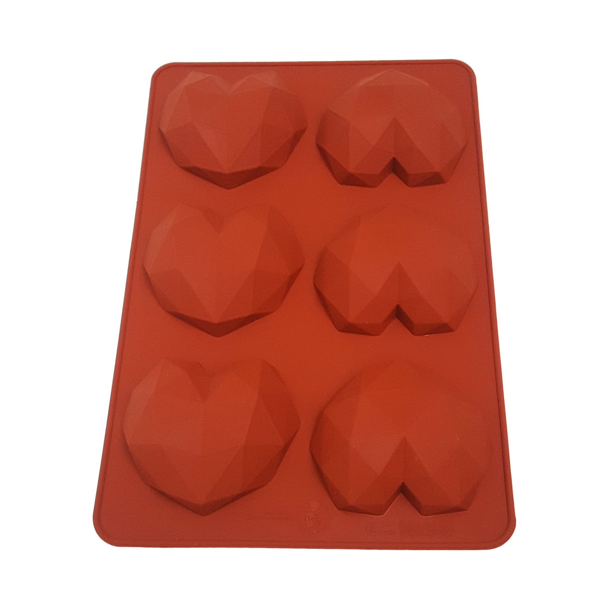 قالب ژله طرح قلب اوریگامی کد Mhr-314