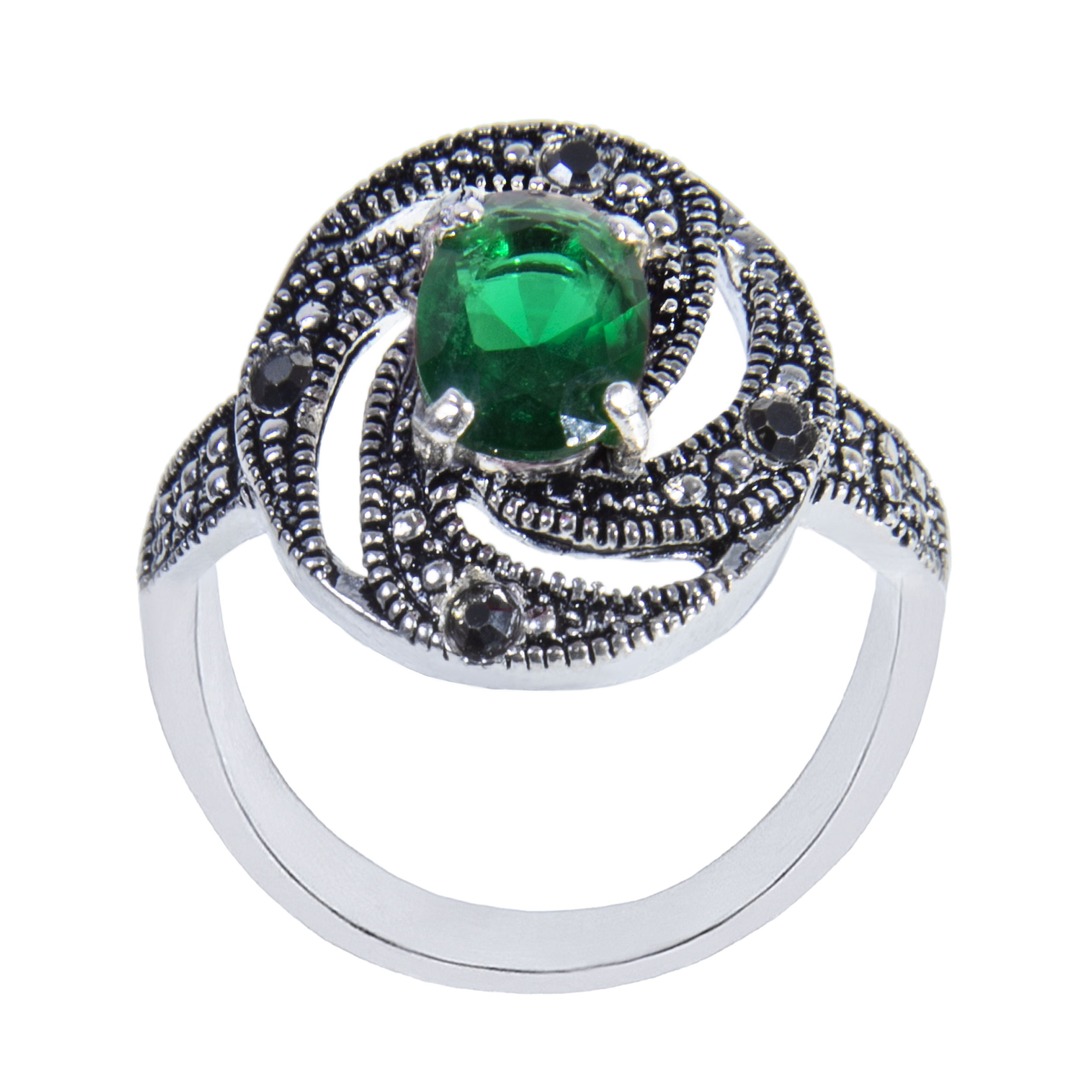 انگشتر نقره زنانه بازرگاني ميلادي  کد AW_101