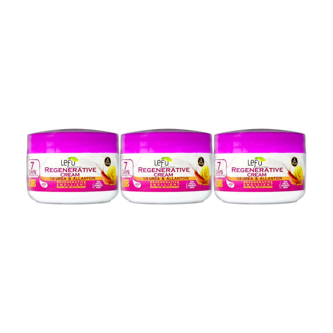 کرم مرطوب کننده لفو مدل allantoin حجم 200 میلی لیتر مجموعه 3 عددی