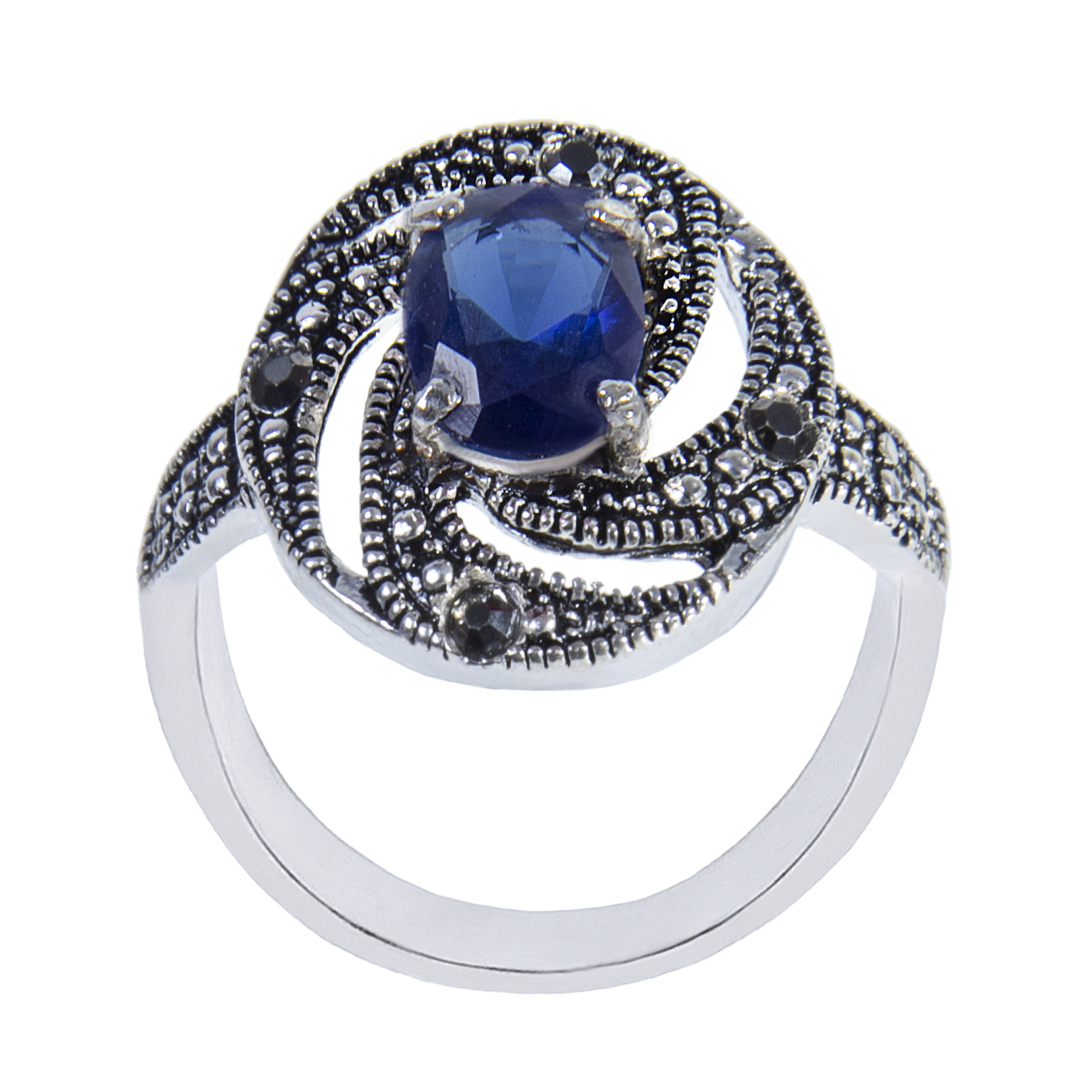 انگشتر نقره زنانه بازرگاني ميلادي  کد AW_104